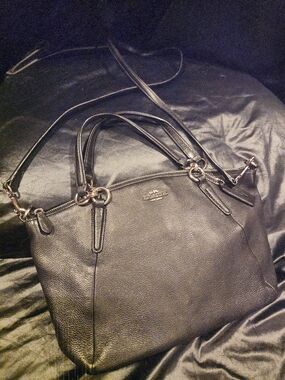 Coach Black Leather Kelsey Satchel - Classic Women's Bag